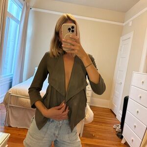 Women's Olive Green Jacket BB Dakota XS